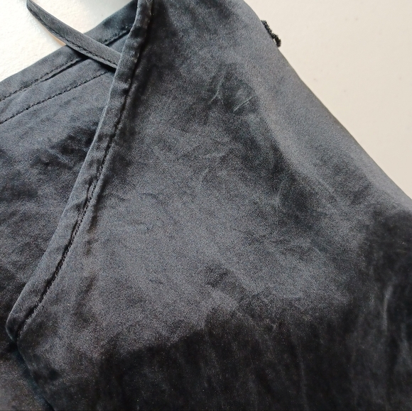 Vintage Bill Blass 100% Silk Embroidered Fairy Babydoll Beaded Neck Cami Top - Picture 11 of 12